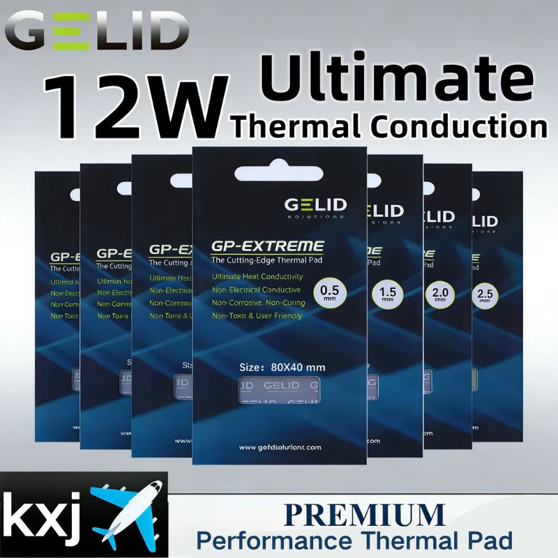 Thermal Paste - แผ่นระบายความร้อน GELID ประสิทธิภาพสูง สำหรับ GPU CPU