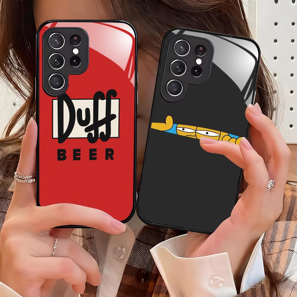Pc Case Tempered Glass - แฟชั่นเท่ๆ อนิเมะเดอะซิมป์สันส์เคสโทรศัพท์สำหรับซัมซุง S26 S25 S24 S23