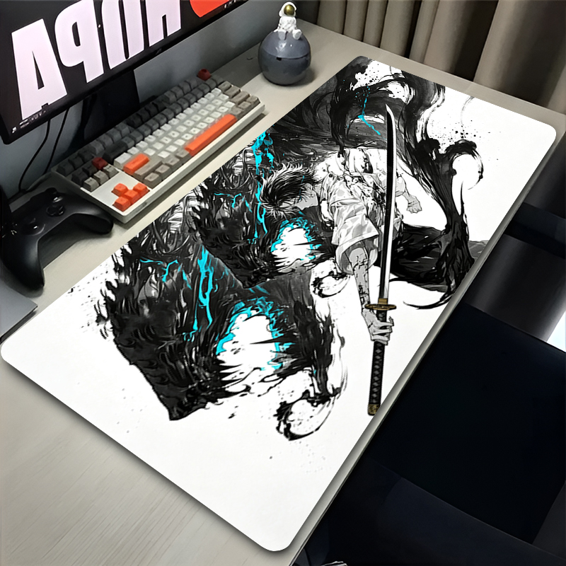 Pc Gaming Desk - แผ่นรองเมาส์ อุปกรณ์เสริมสำหรับเกมเมอร์สุดเท่ แผ่นรองคีย์บอร์ด Varmilo แผ่นรองโต๊ะคอมพิวเตอร์ J-jujutsu