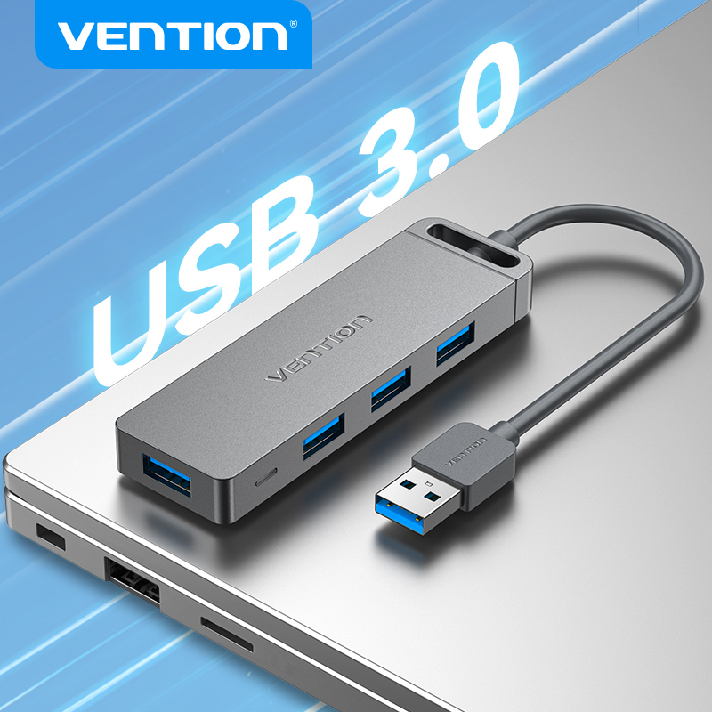 Usb Hub Gaming - Vention USB Hub ความเร็วสูง 4 พอร์ต