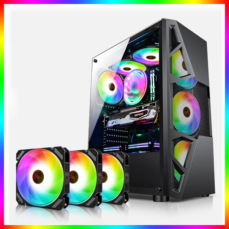 Pc Gaming Desk - พัดลมเคส ARGB ขนาด 120 มม. 5V