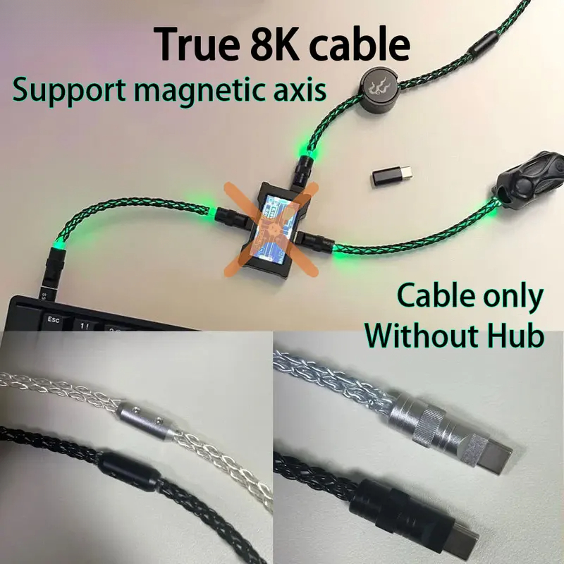 Usb Hub Gaming - สายข้อมูล Type C to Type C
