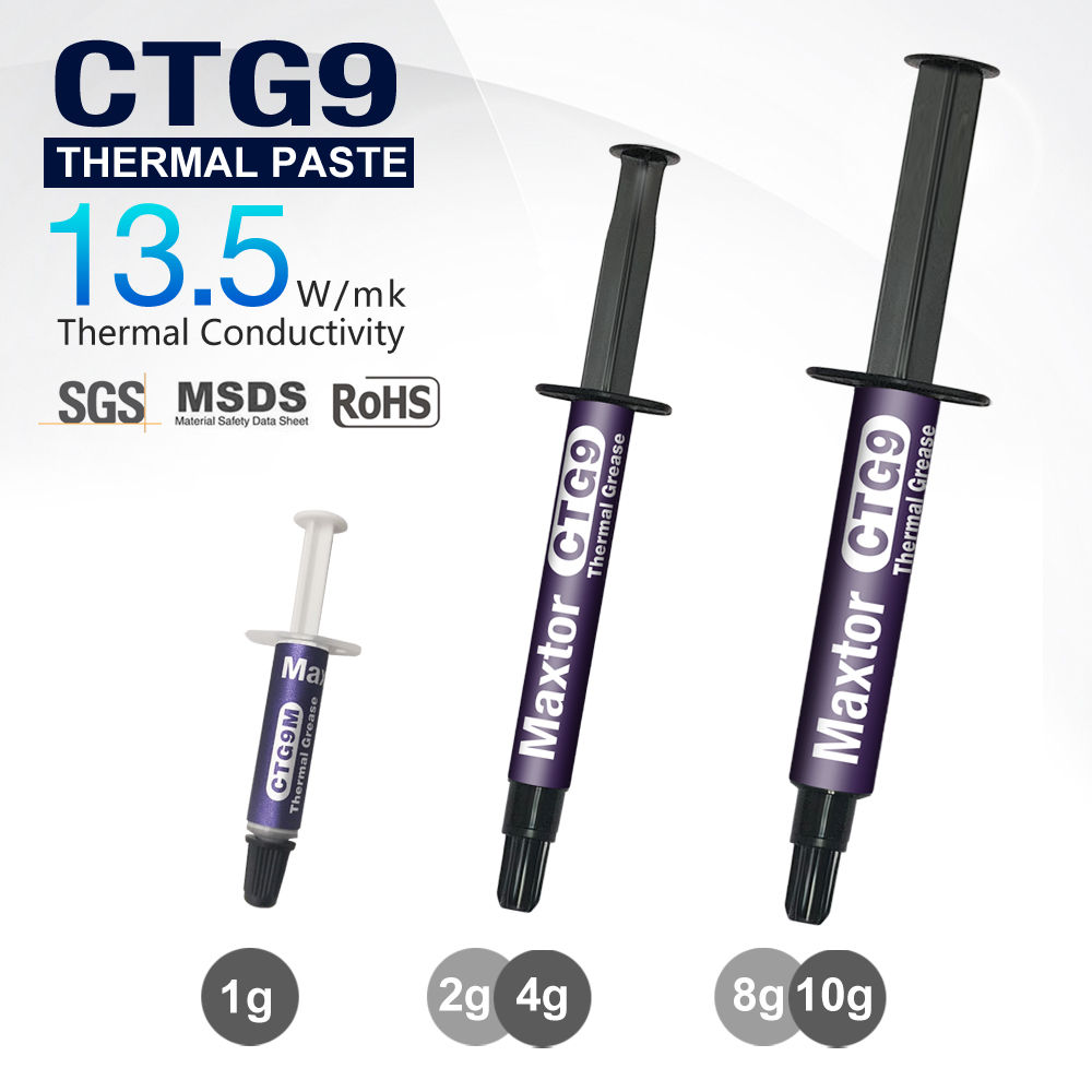 แม็กซ์ทอร์ CTG9 1g 2g 4g 8g ซิ - Thermal Paste บทวิจารณ์และราคา