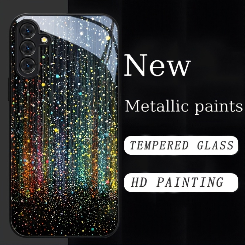 เคสโทรศัพท์กระจกนิรภัยเคลือบสี - Pc Case Tempered Glass บทวิจารณ์และราคา
