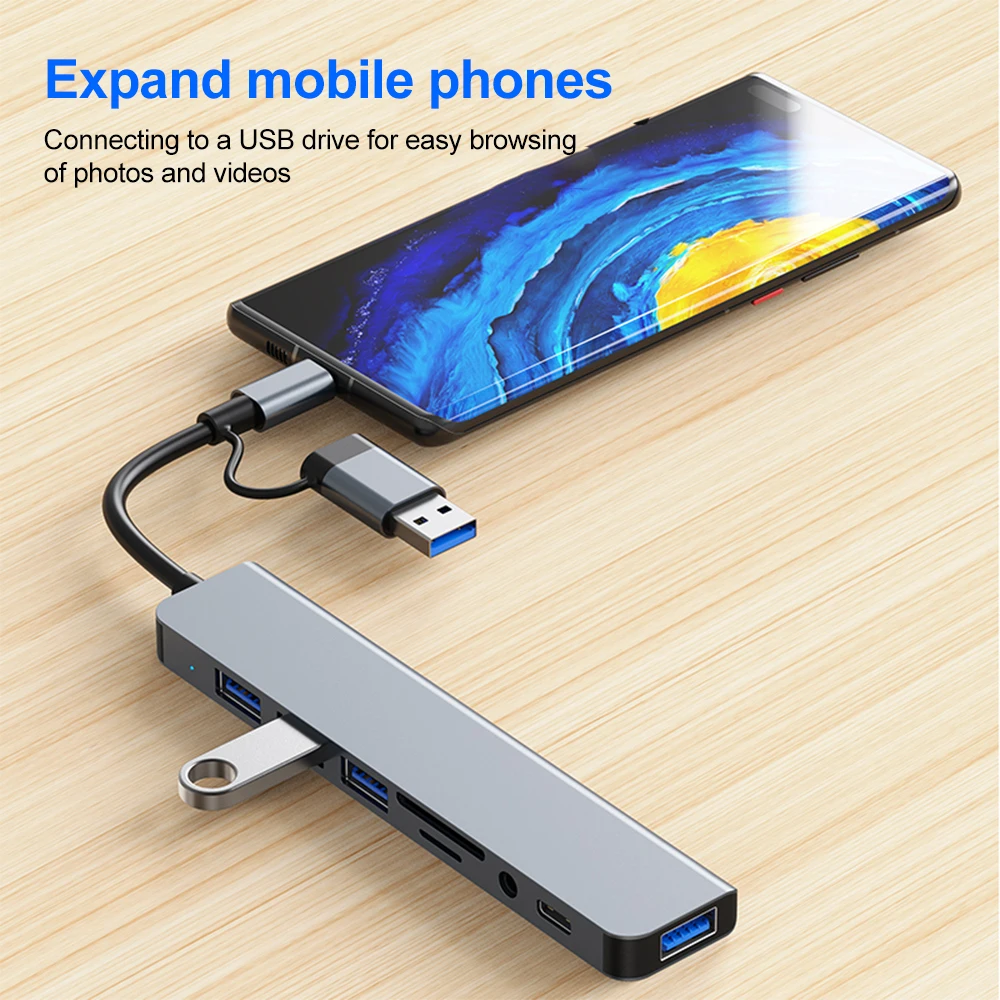 ฮับ USB 3.0 ความเร็ว 5Gbps ฮับ - Usb Hub Gaming บทวิจารณ์และราคา