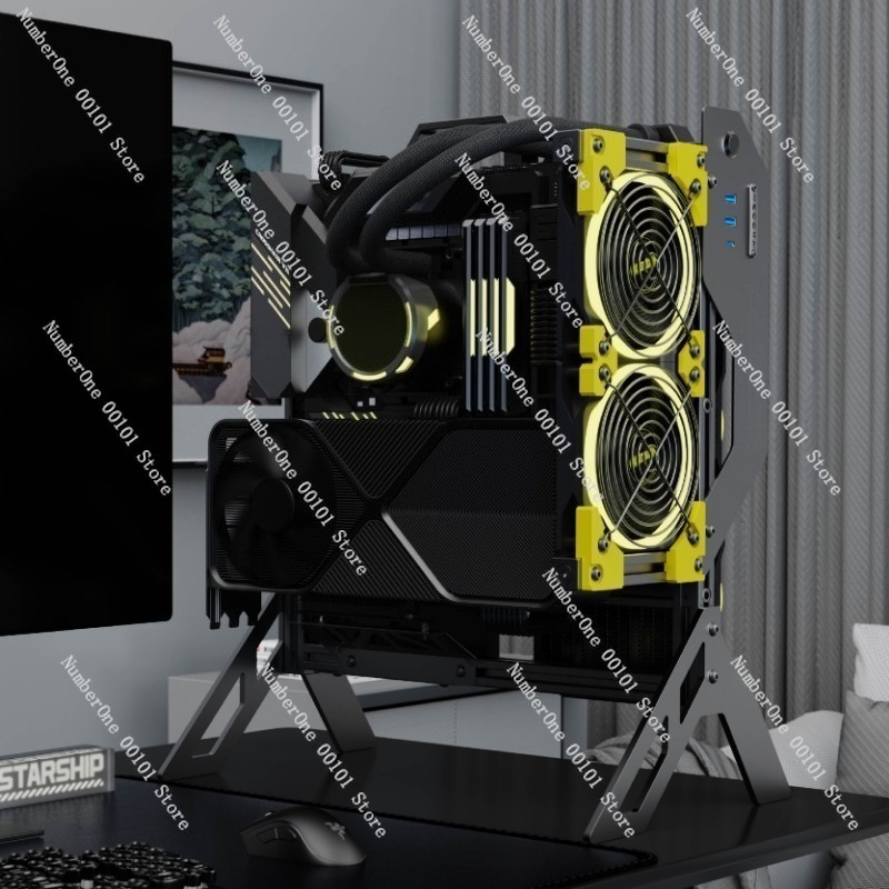 เคสคอมพิวเตอร์อะลูมิเนียมแบบเป - Pc Gaming Test บทวิจารณ์และราคา