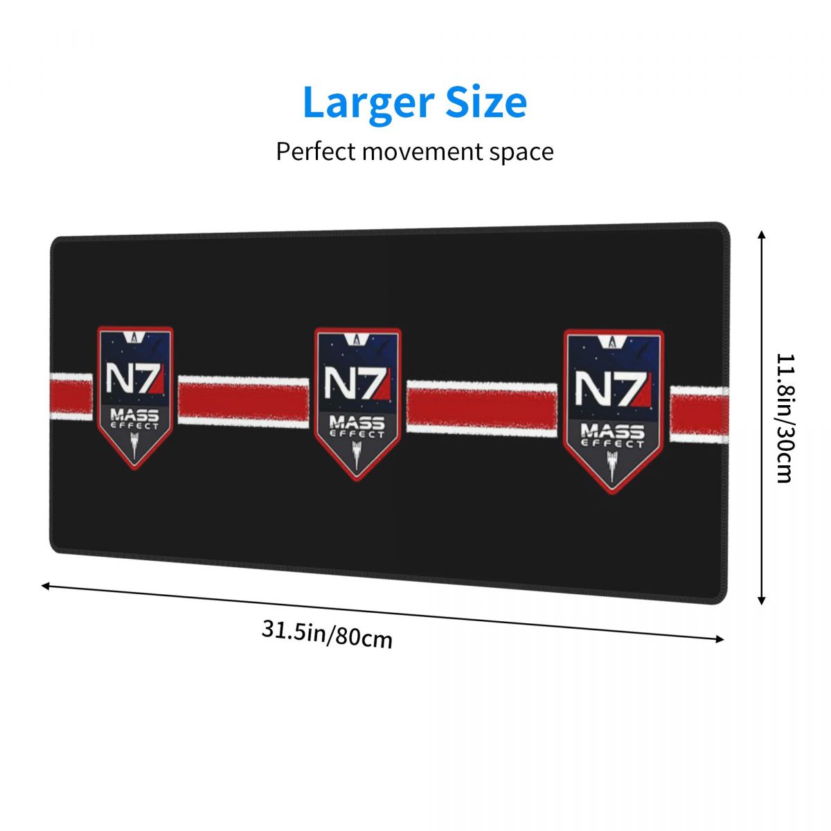 แผ่นรองเมาส์ขนาดใหญ่ N7 รุ่นให - Pc Gaming Icon บทวิจารณ์และราคา