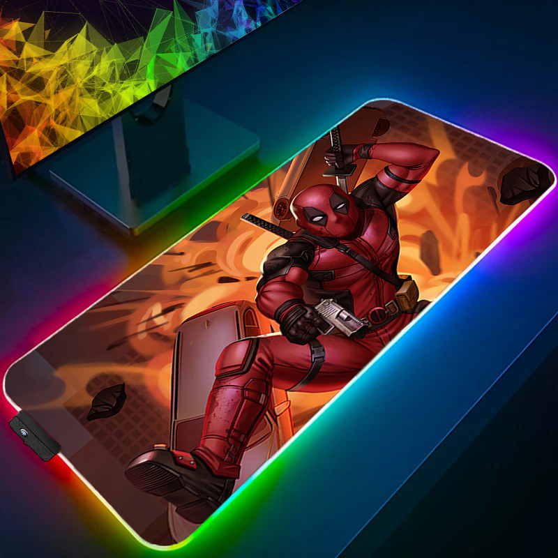 แผ่นรองเมาส์ LED สำหรับเล่นเกม - Pc Gaming Lounge บทวิจารณ์และราคา