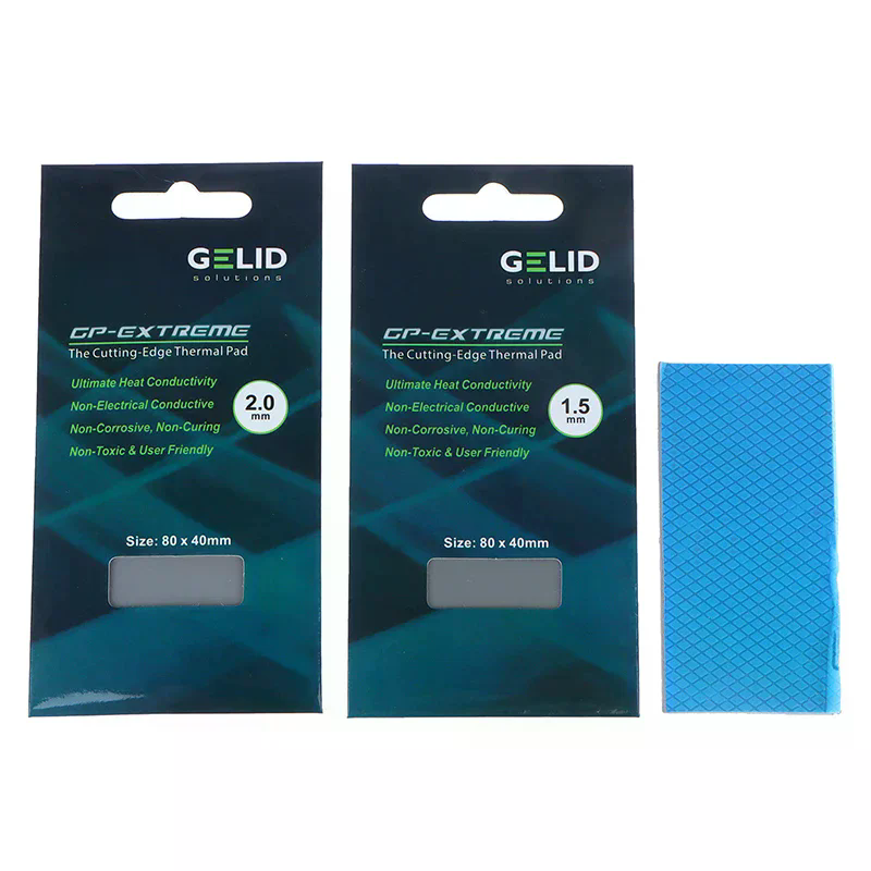 แผ่นซิลิโคนระบายความร้อน Gelid - Thermal Paste บทวิจารณ์และราคา