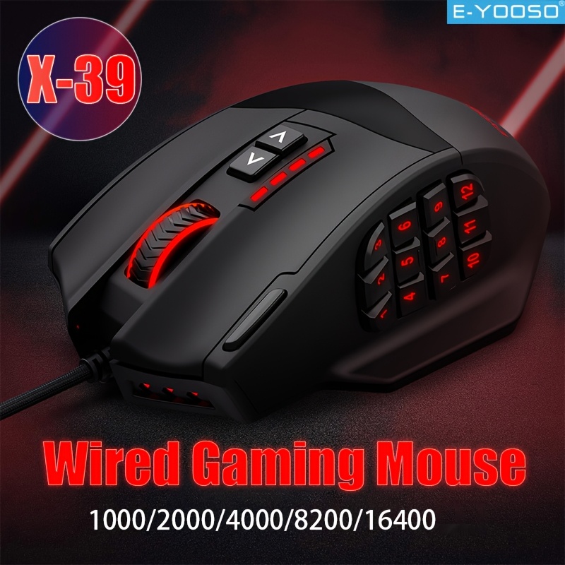 เมาส์เกมมิ่งแบบมีสาย E-YOOSO R - Mouse Bungee Holder บทวิจารณ์และราคา