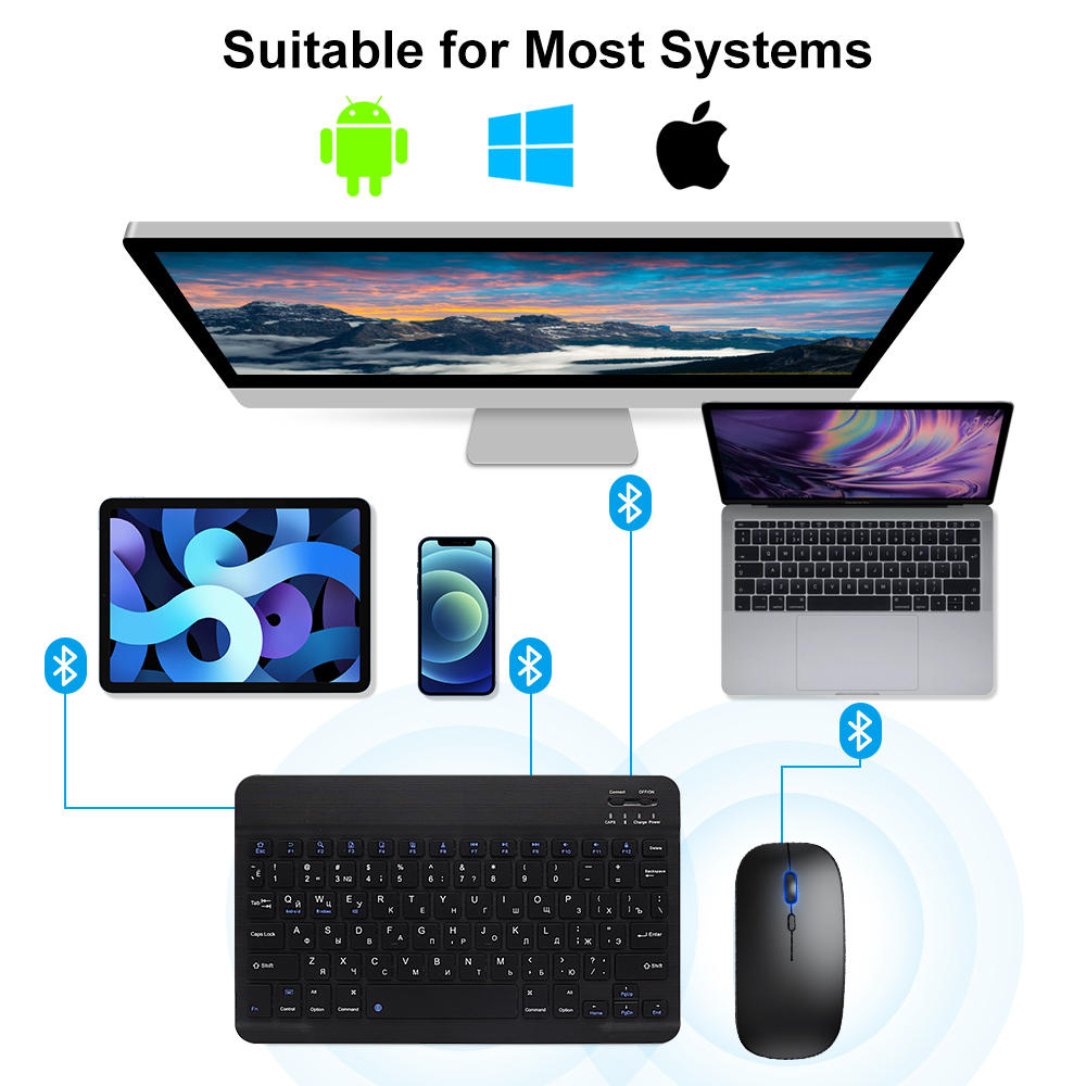 คีย์บอร์ดบลูทูธและเมาส์สําหรับ - Pc Gaming Samsung บทวิจารณ์และราคา