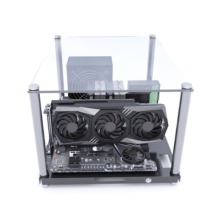แท่นวางคอมพิวเตอร์แบบเปิดสำหรั - Pc Gaming Test บทวิจารณ์และราคา