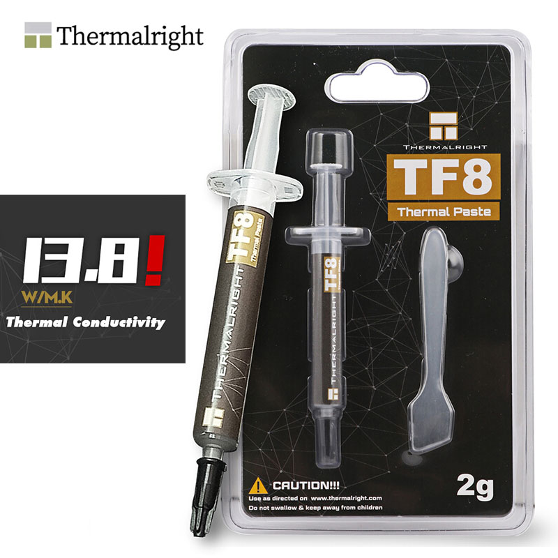 Thermalright TF8 2G/5.8G/12.8G - Thermal Paste บทวิจารณ์และราคา