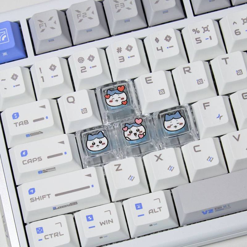 ชิคาวะ 4 ชิ้น คีย์แคปแบบโปร่งแ - Pc Gaming Lounge บทวิจารณ์และราคา