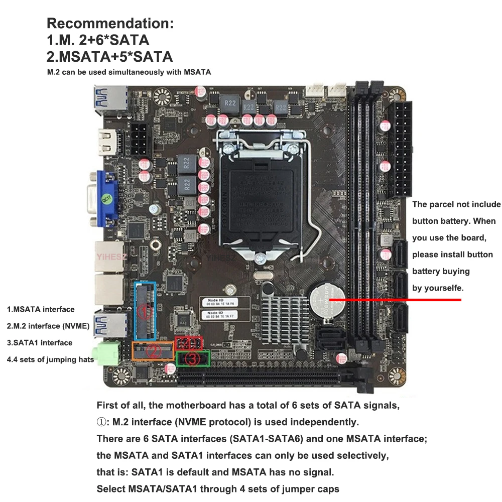 B365 มินิ-ITX เมนบอร์ด LGA 115 - Pc Gaming Intel Core I5 บทวิจารณ์และราคา