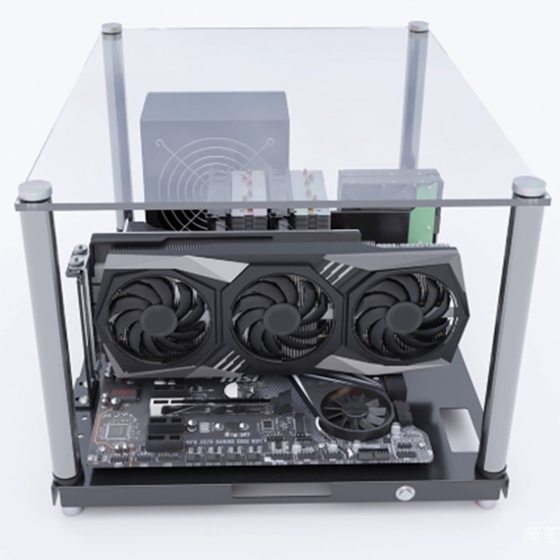 เคสคอมพิวเตอร์แบบเปิดสำหรับทดส - Pc Gaming Test บทวิจารณ์และราคา