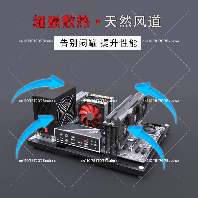 เคสคอมพิวเตอร์แบบเปิดสำหรับทดส - Pc Gaming Test บทวิจารณ์และราคา
