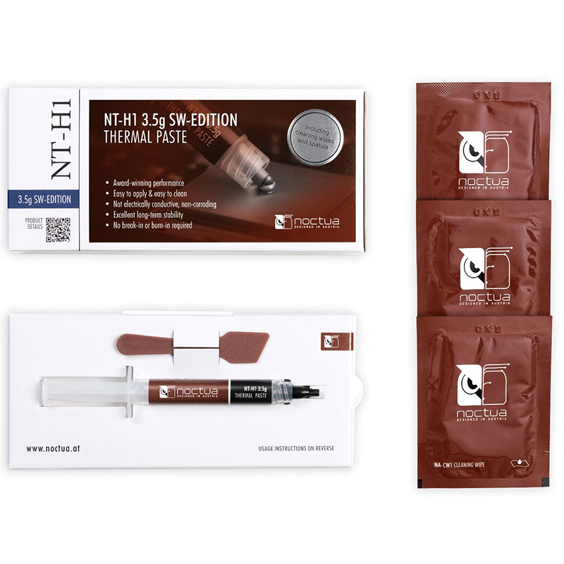 Noctua NT-H1 NT-H2 3.5G 10G ตั - Thermal Paste บทวิจารณ์และราคา
