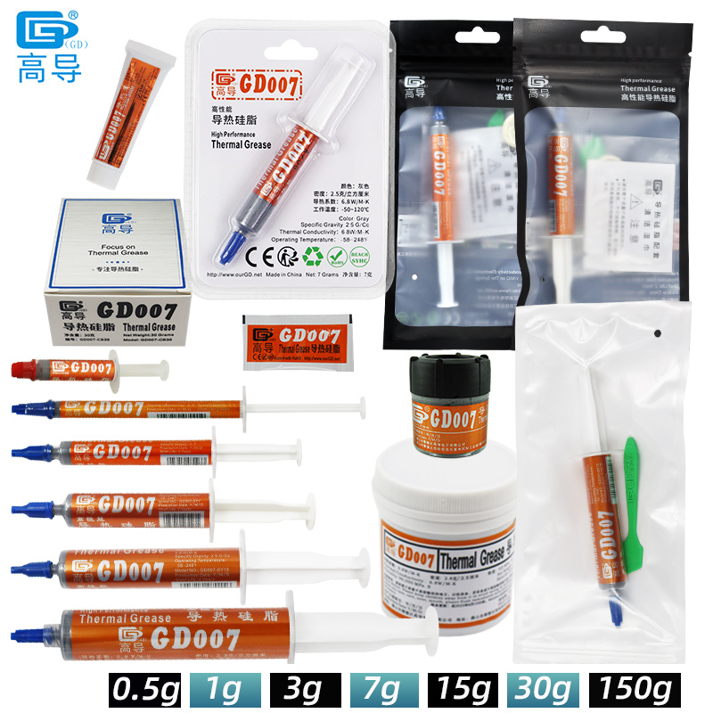 GD007 จาระบีความร้อนวางพลาสเตอ - Thermal Paste บทวิจารณ์และราคา