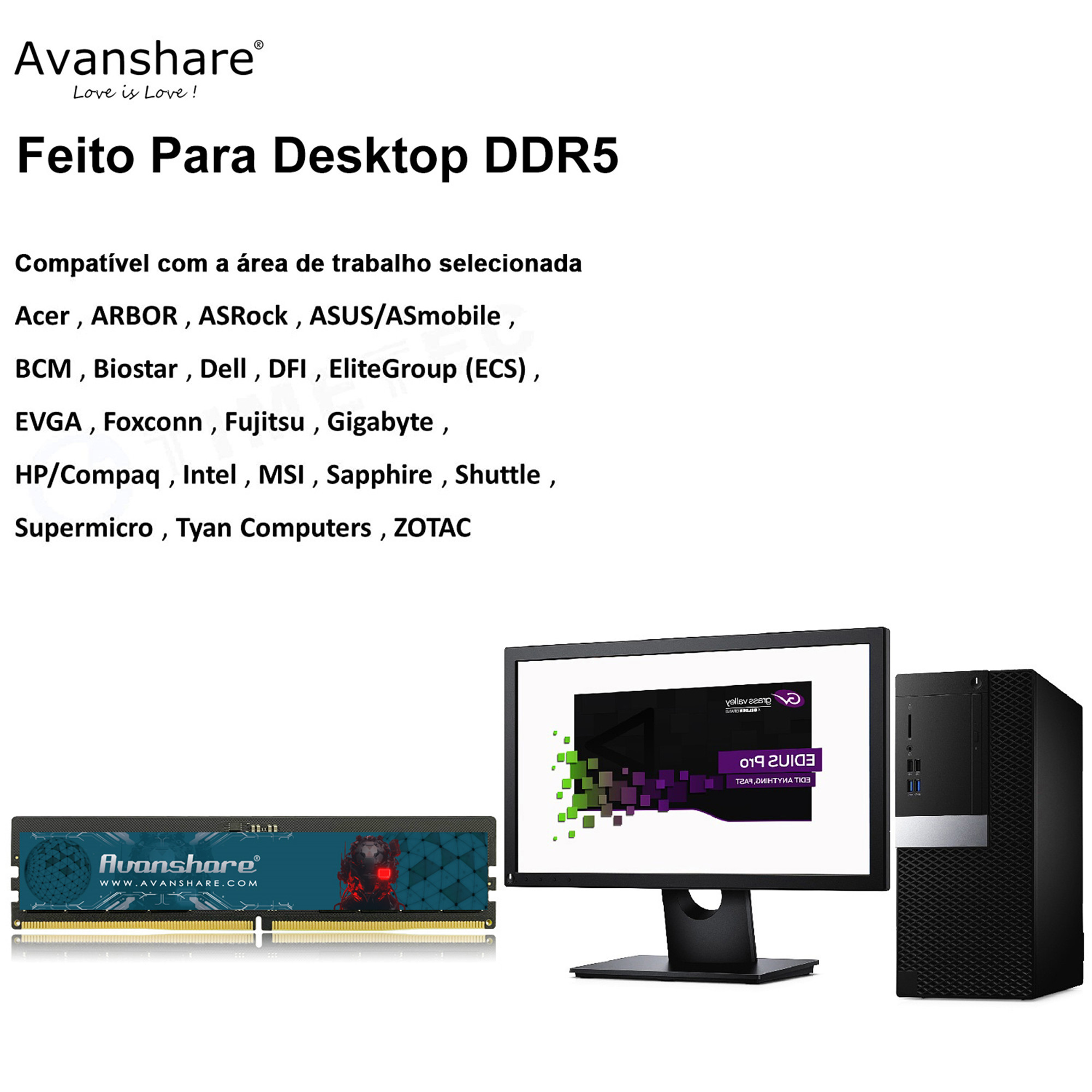 แรม Avanshare DDR5 DDR4 32GB 1 - Pc Gaming Samsung บทวิจารณ์และราคา