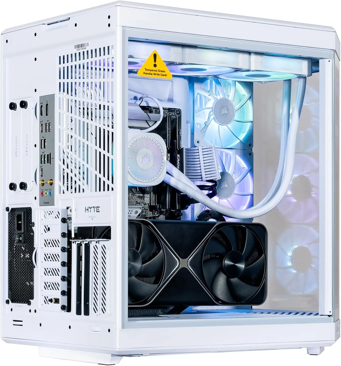 Velztorm LCD สีขาว Praetix คอม - Pc Gaming Y70 บทวิจารณ์และราคา