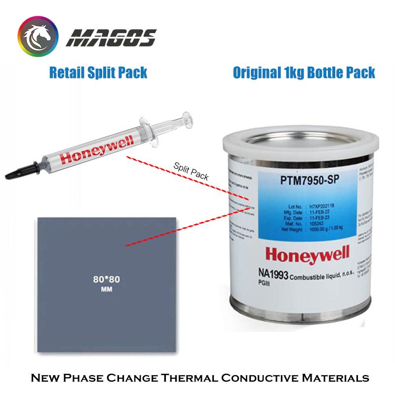 Honeywell แผ่นซิลิโคน PTM7950S - Thermal Paste บทวิจารณ์และราคา